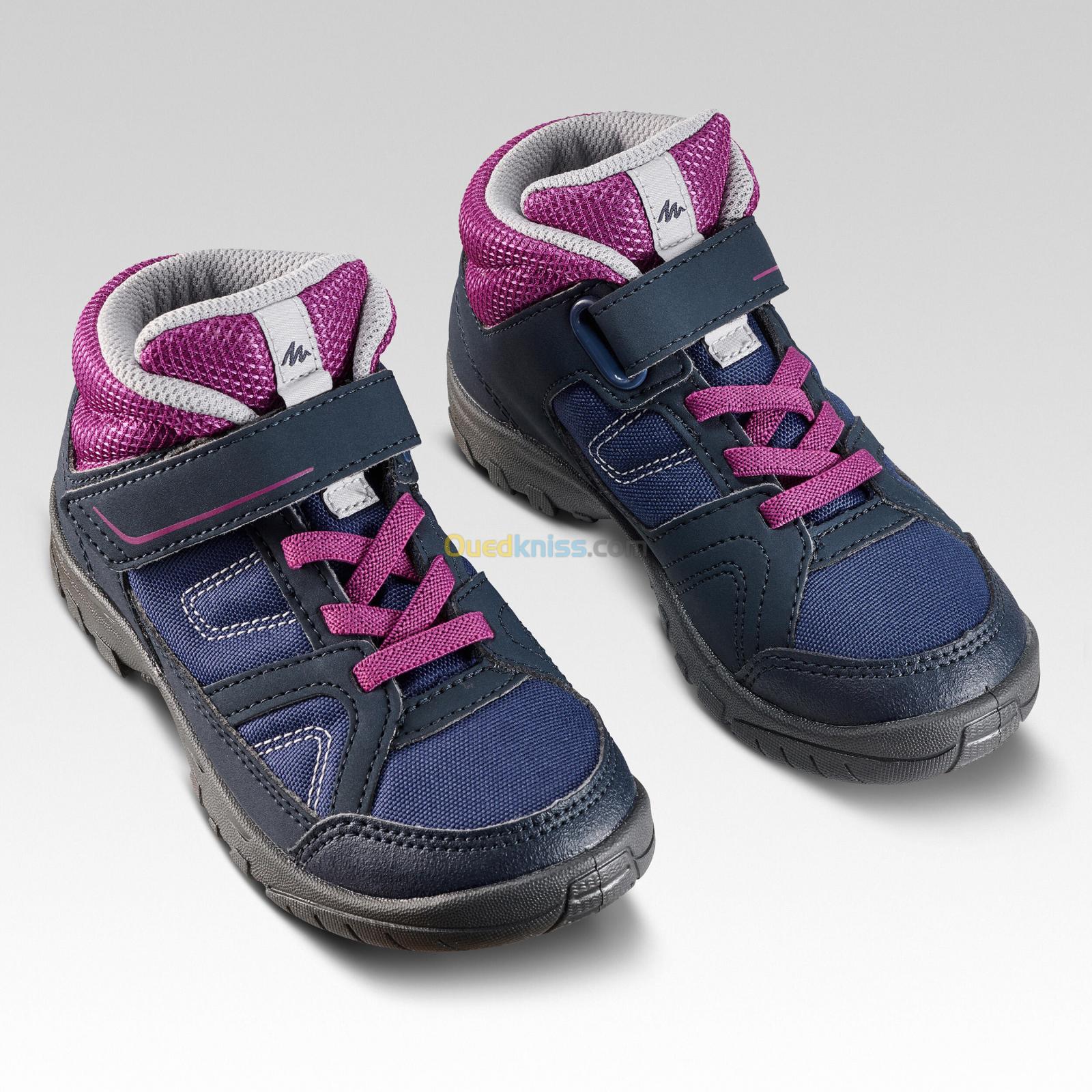 QUECHUA Chaussures de randonnée enfant montantes MH100 MID KID violette 24 AU 34