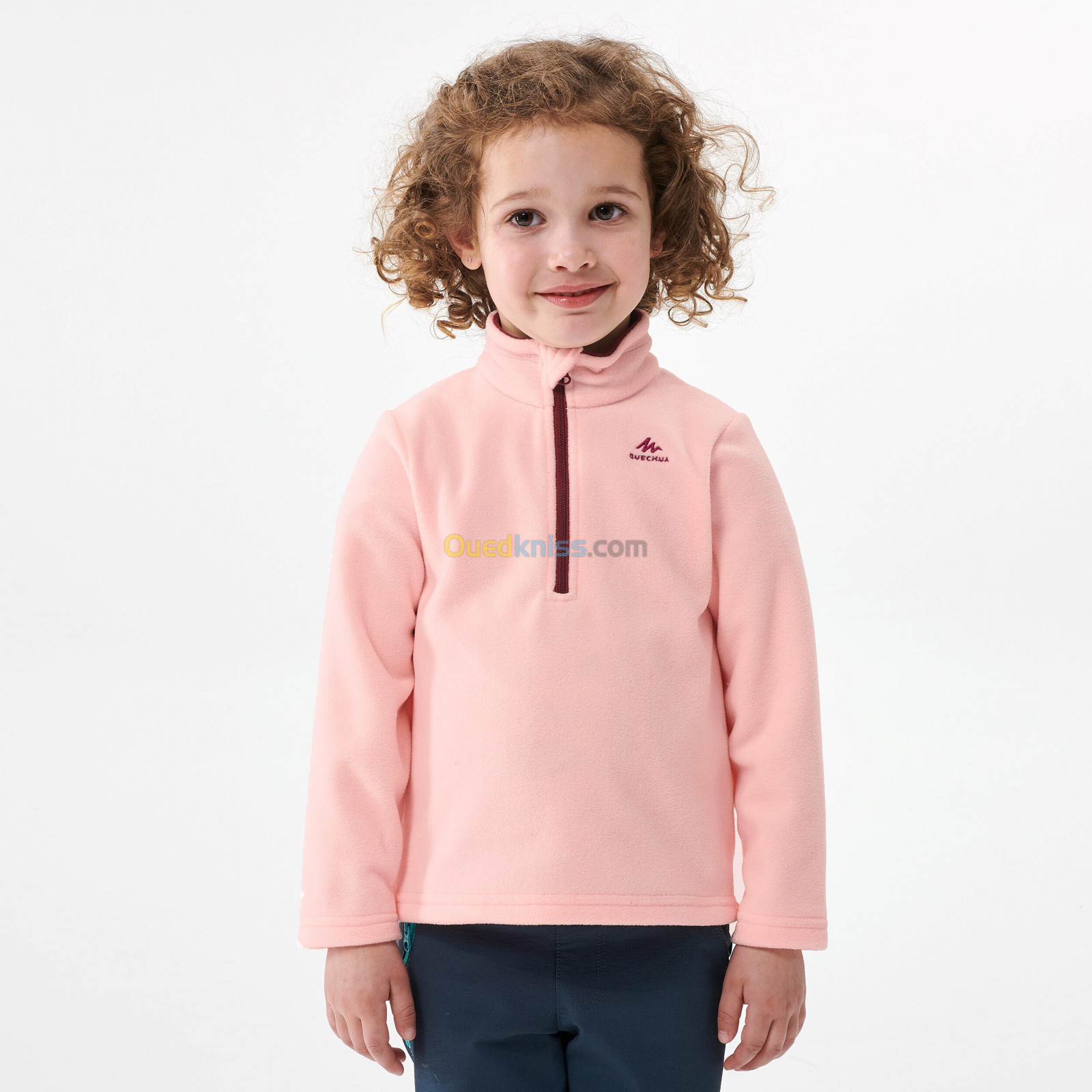 QUECHUA Polaire de randonnée - MH100 rose - enfant 2-6 ans