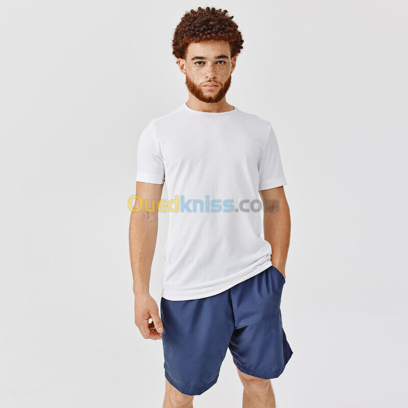 KALENJI T-shirt running respirant homme - Dry blanc