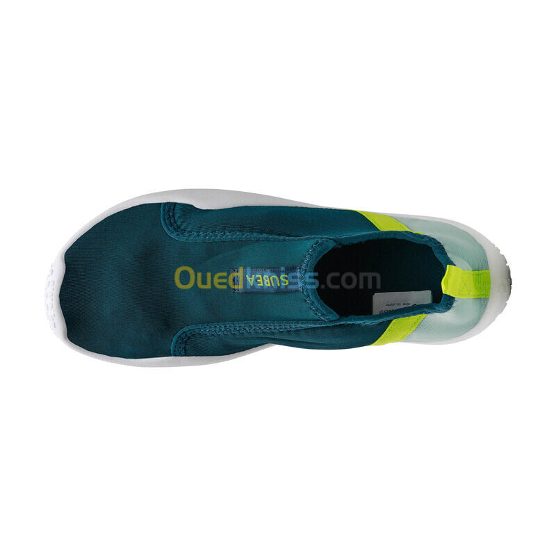 SUBEA Chaussures aquatiques élastiques Adulte - Aquashoes 120 Lagune