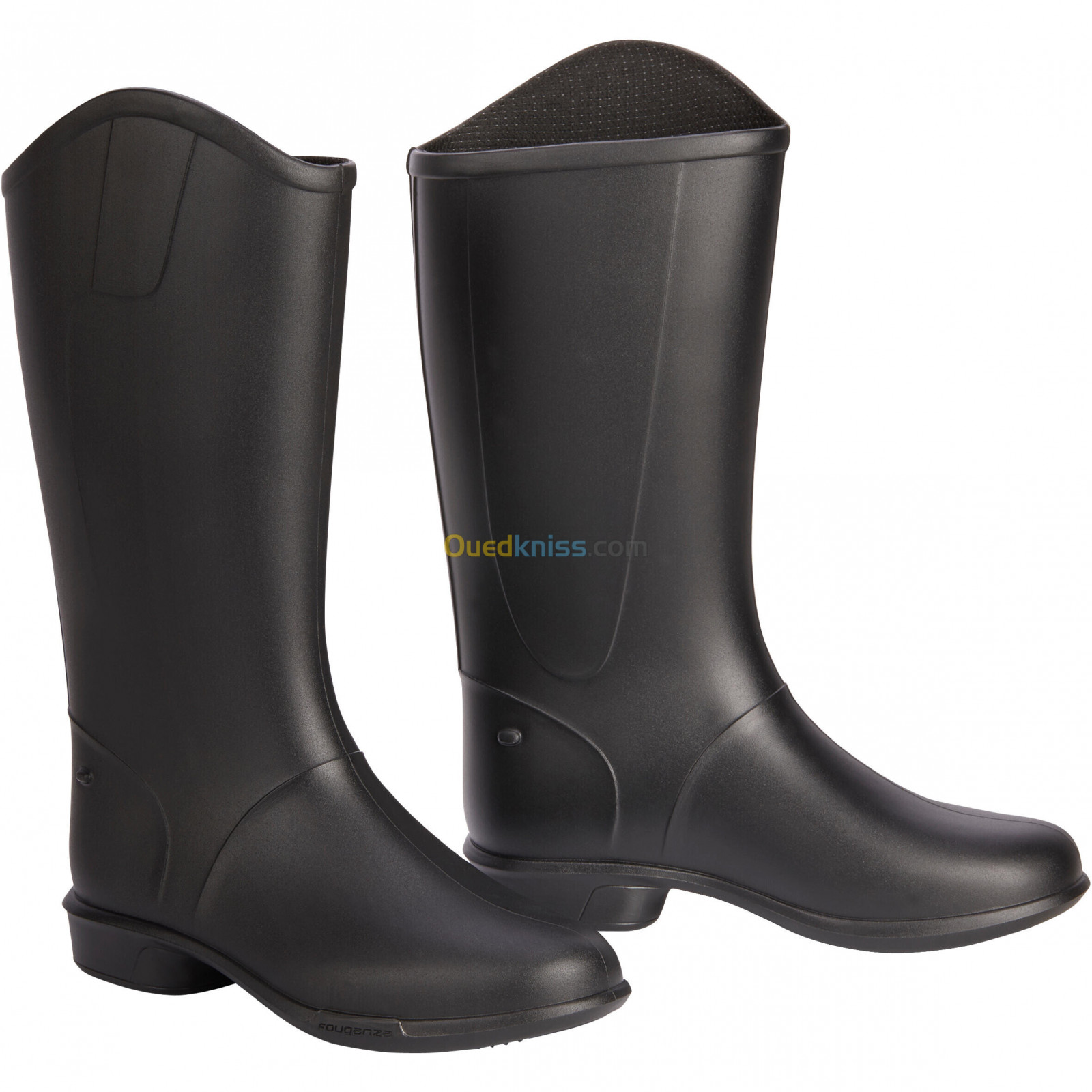 FOUGANZA Bottes équitation Enfant - 100 noires