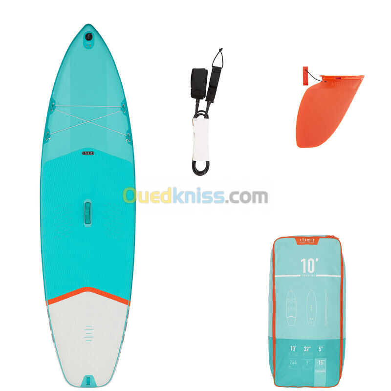 ITIWIT STAND UP PADDLE GONFLABLE DEBUTANT 10 PIEDS VERT