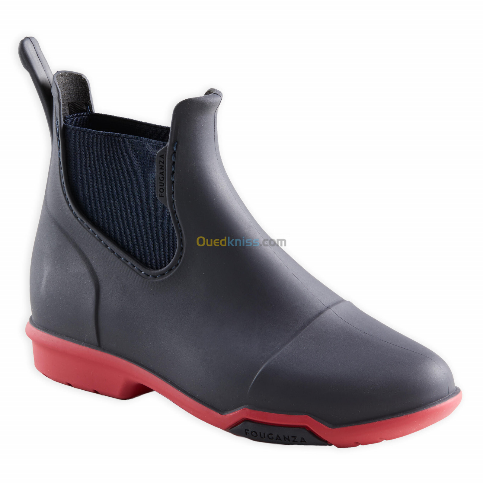 FOUGANZA Boots équitation Enfant - 100 noir et gris