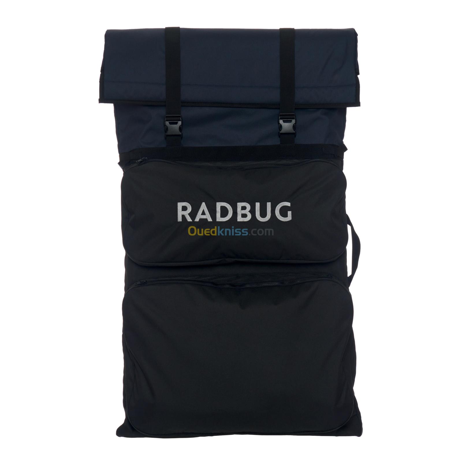 RADBUG Housse double Bodyboard 500 QUIVER noir bleu