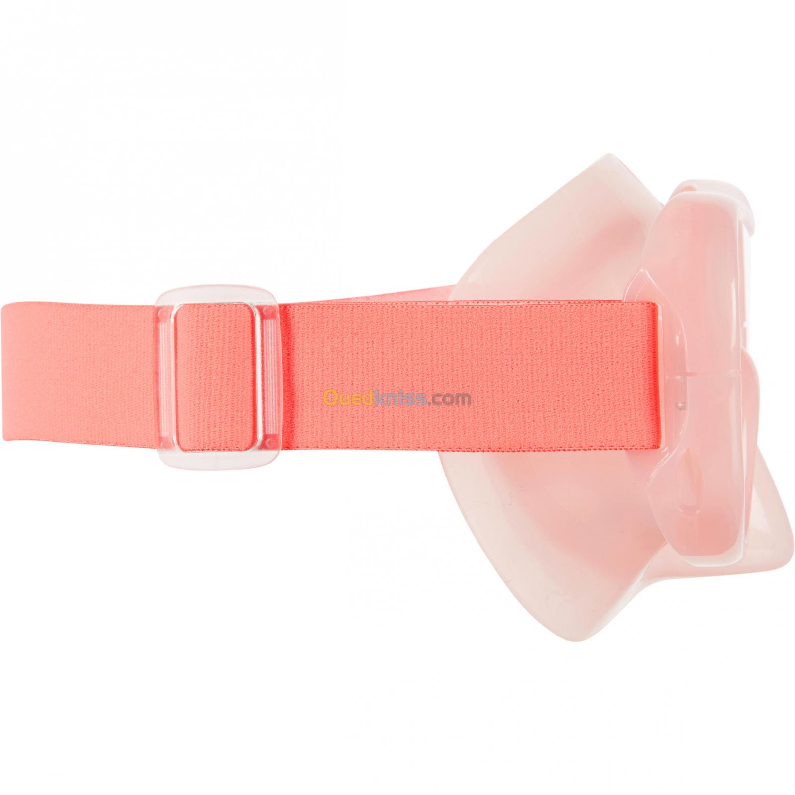 SUBEA Kit plongée Masque et Tuba Snorkeling 100 adulte Rose