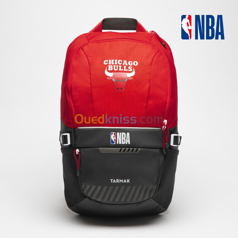 TARMAK Sacs à dos de Basketball 25L Chicago Bulls - Nba 500 Rouge