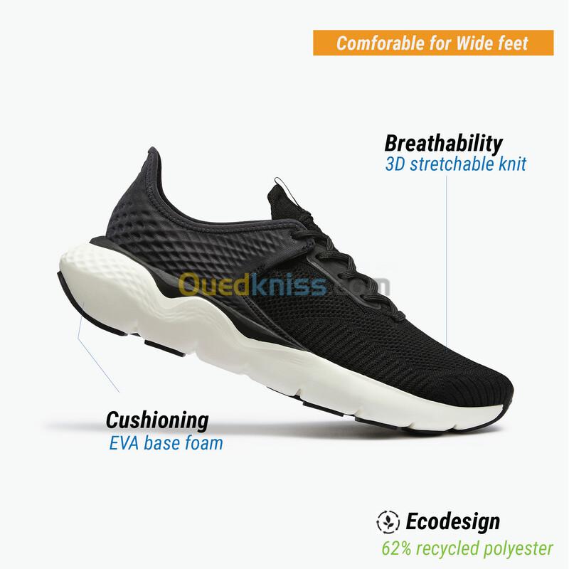 KALENJI CHAUSSURES de running homme JOGFLOW 500K.1 noir