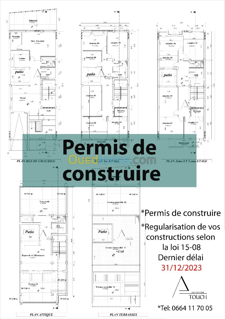 ARCHITECTE, Permis De Construire