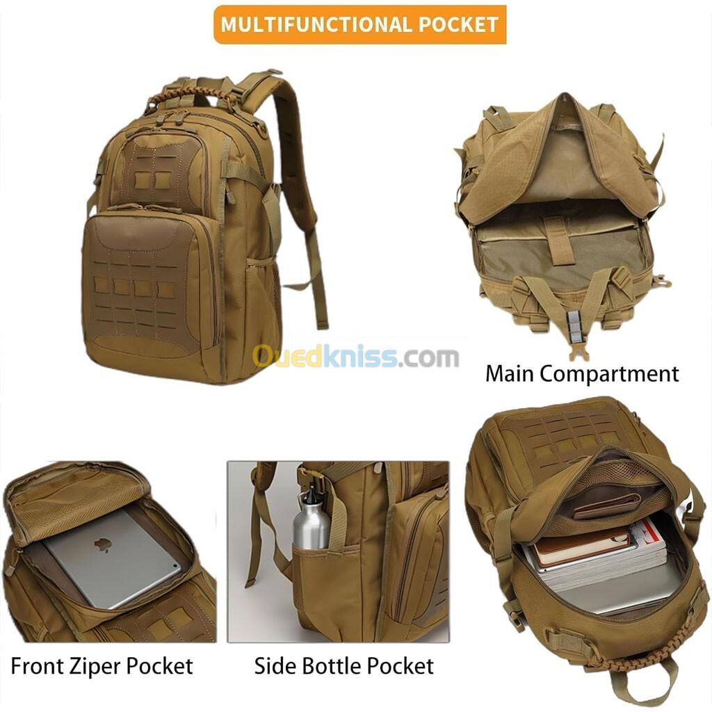 Sac à dos Tactique Militaire Molle Rucking 35 L JRD3