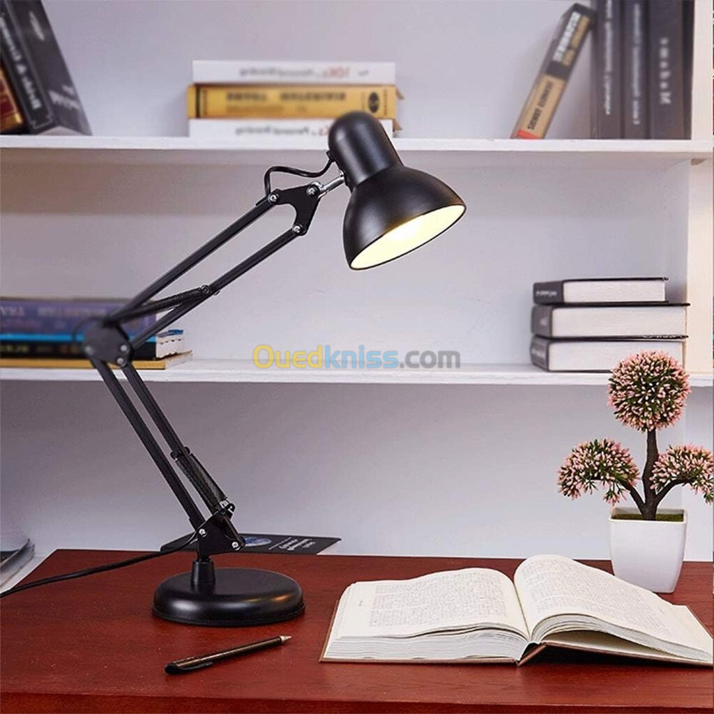 Retro LED Lampe de Bureau en Metal Adjustable E27