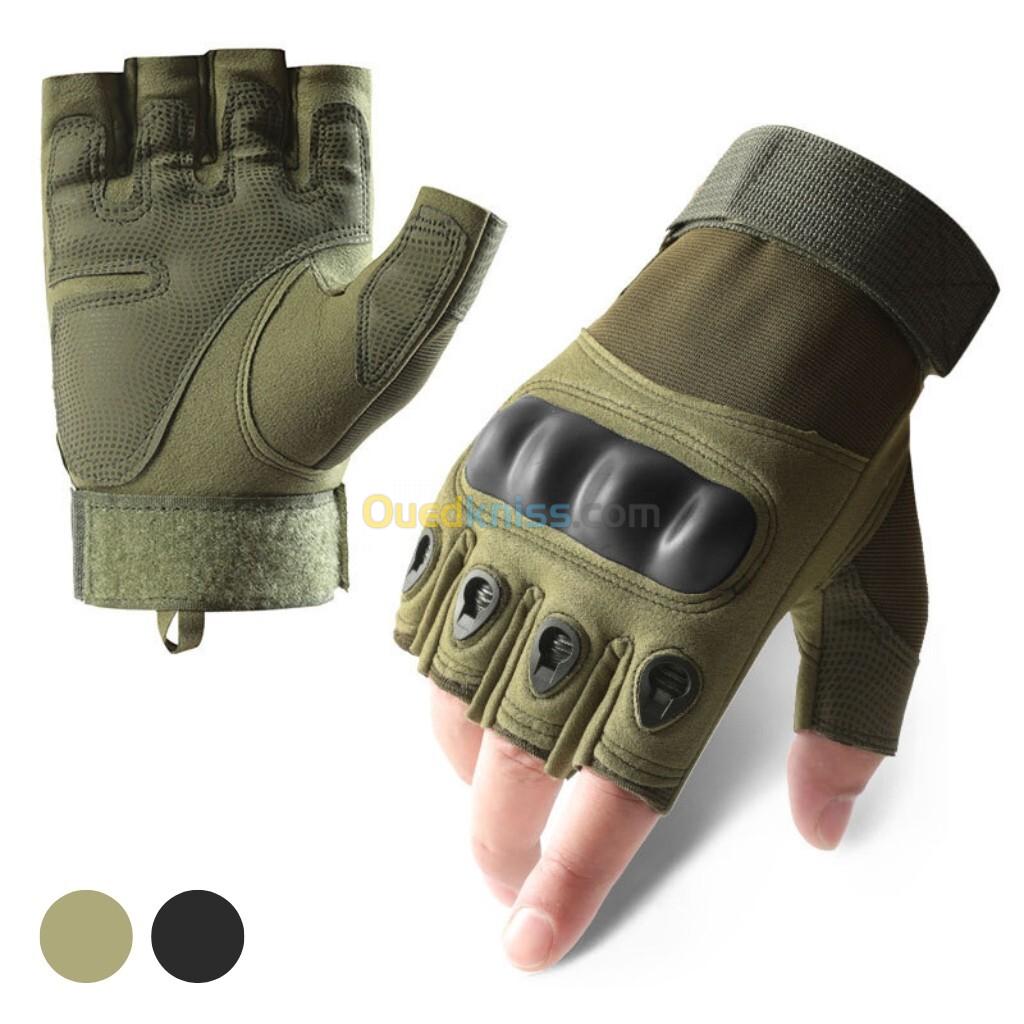 Gants de Moto antidérapants demi-doigt v2