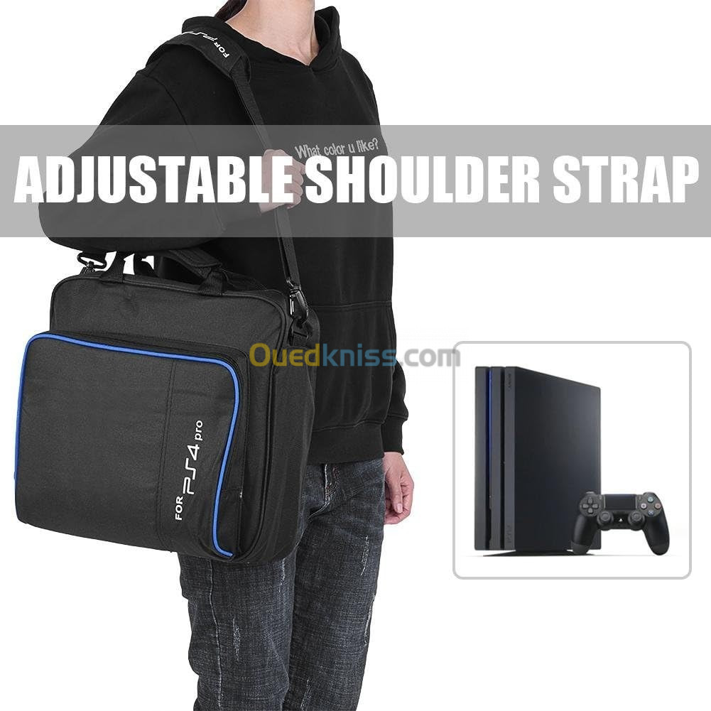 Sac a dos de transport en toile pour console PlayStation 4 , Slim, Pro