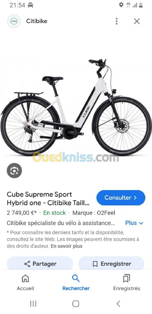 velo électrique cube 