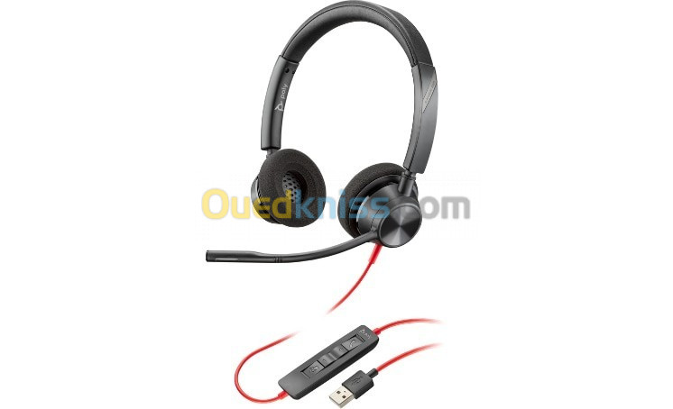 Poly Blackwire 3320 USB-A Headset