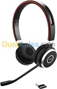 Jabra Evolve 65 Stereo Casque supra-auriculaire sans fil 