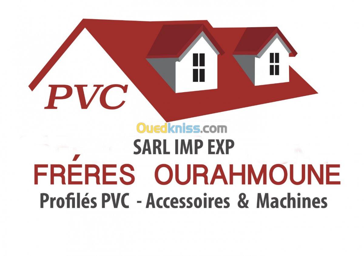 Profilés PVC, Accessoires et Machines.