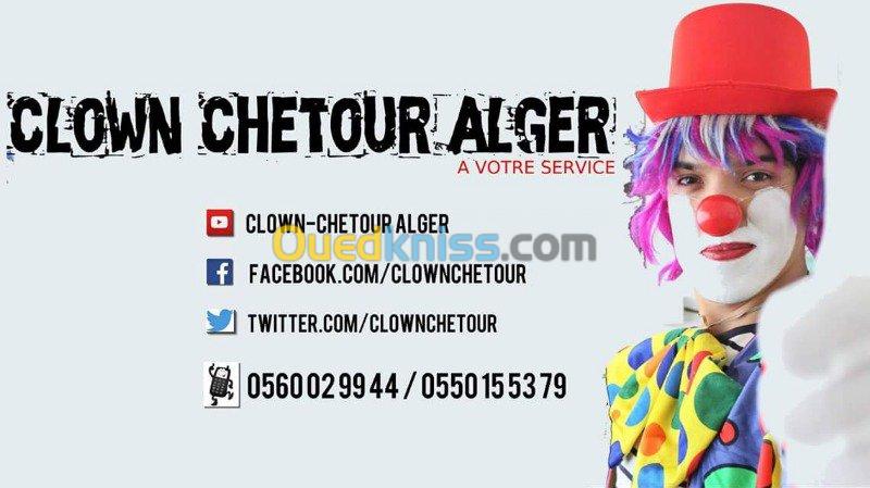 Clown Chetour Alger /Anniversaire