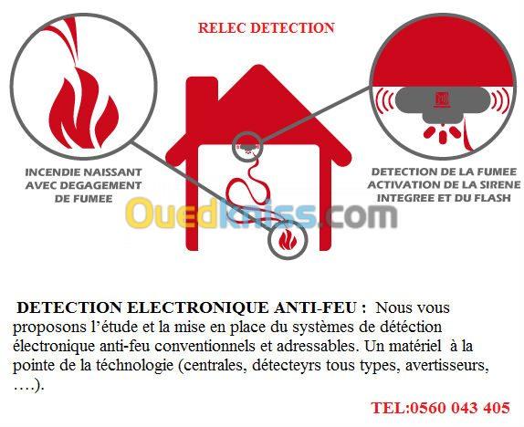 DETECTION ELECTRONIQUE ANTI-FEU