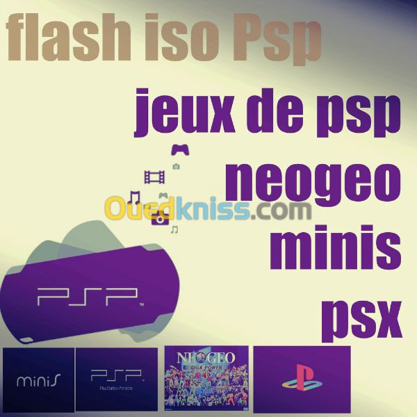 flash psp tout les types