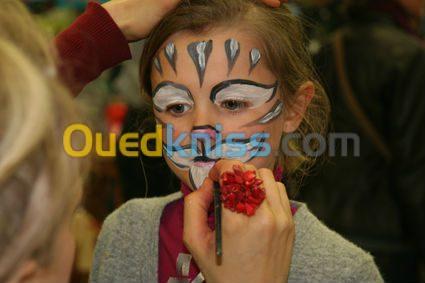 animation maquillage anniversaire