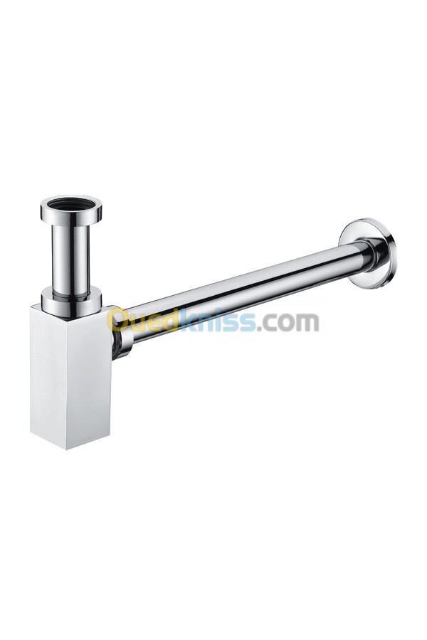 Siphon lavabo imex carrée chromée SCL003