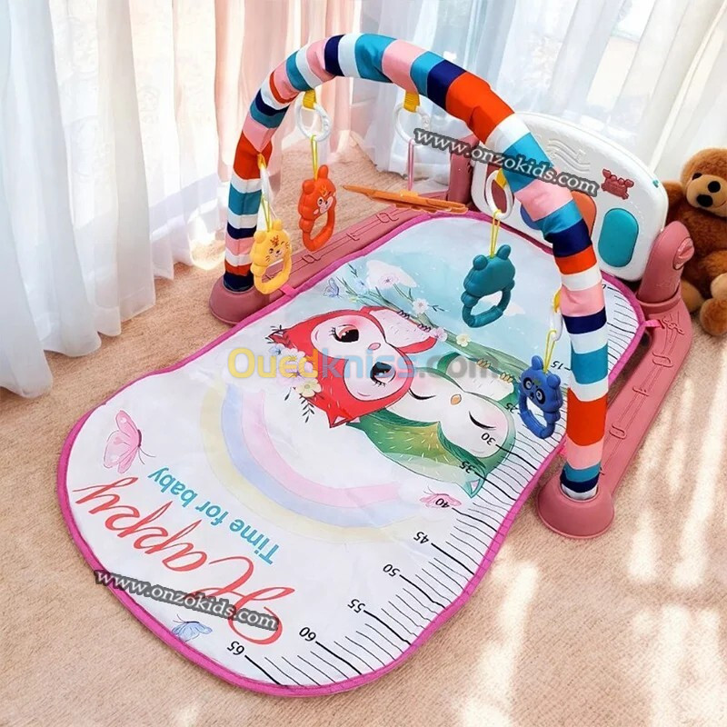 Tapis d'éveil et de développement pour bébés avec piano