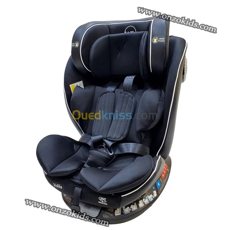 Siège auto isofix 0 - 36 Kg Pivotant Guardian - Kidilo