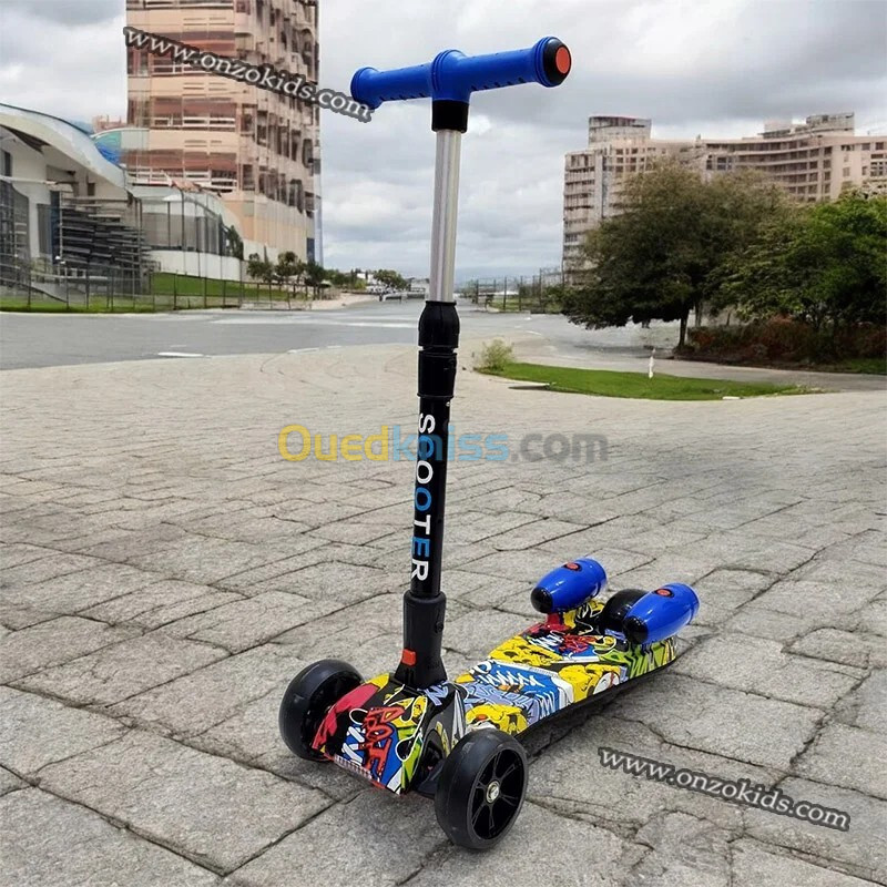 Trottinette Musicale avec Vapeur et Bluetooth pour enfants