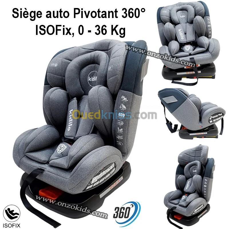 Siège Auto Pivotant ISOFIX 0-36 kg Pappi - kidilo