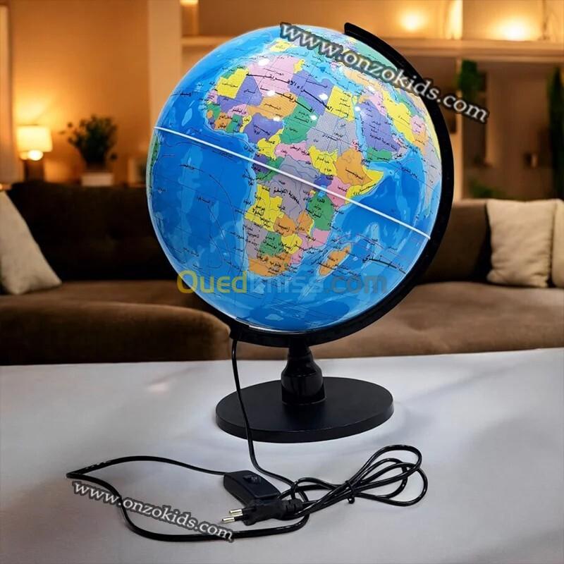 Globe lumineux en plastique pour enfants