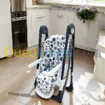 Chaise haute réglable et transat 2 en 1 pour bébé  - Mini Pouce