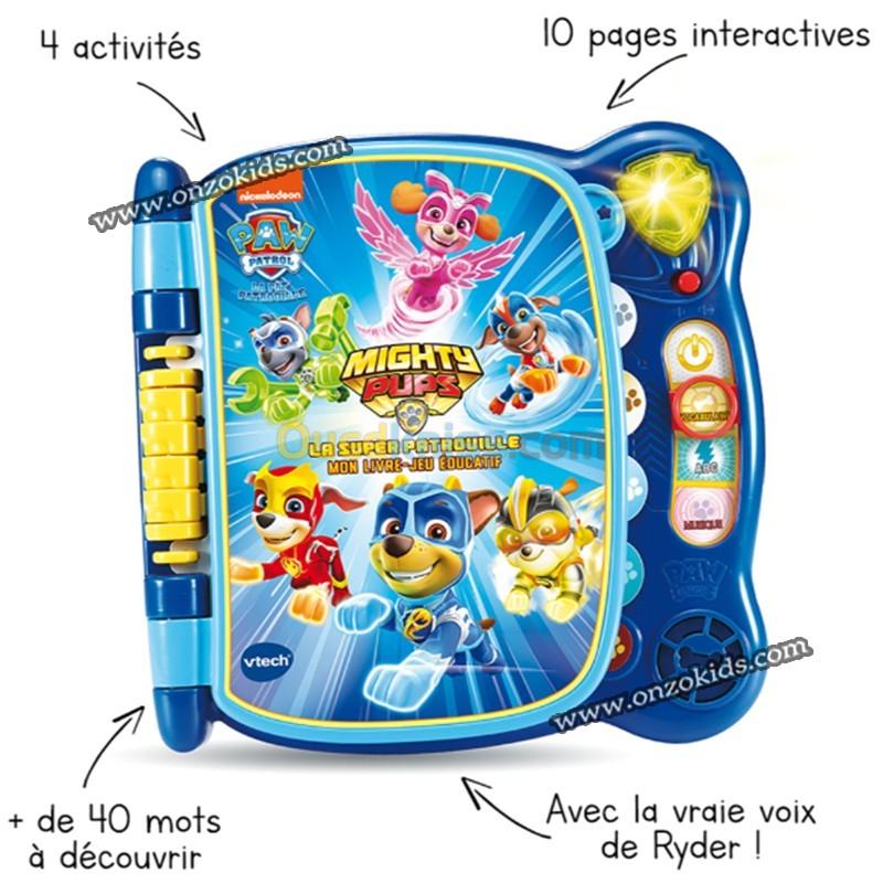 Mon livre-jeu éducatif Pat Patrouille pour enfant | VTech