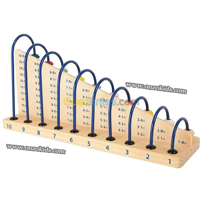 Abacus double face en bois