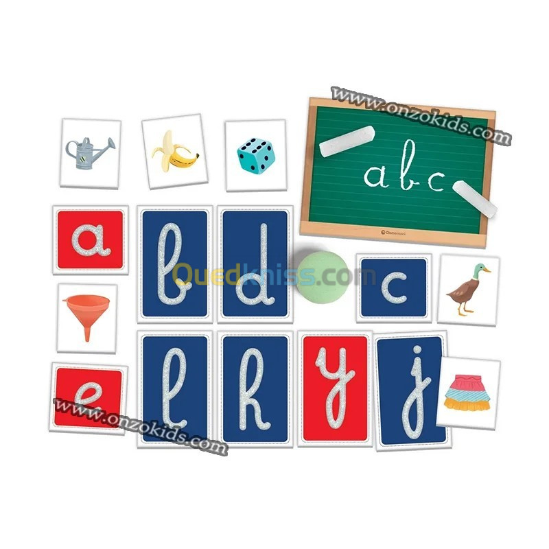 Les lettres tactiles Montessori Clementoni