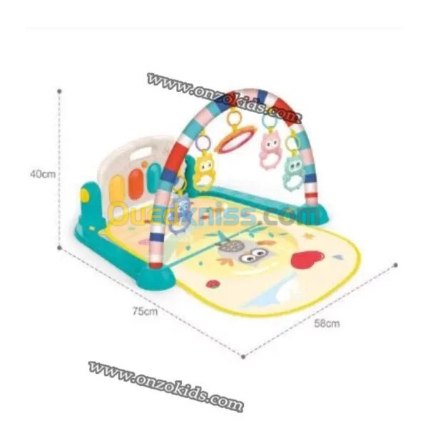 Tapis éveil avec piano pour bébé Huanger