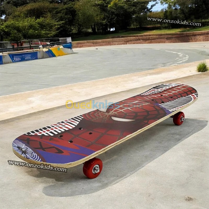 Skateboard, Planche de roulettes en bois pour adulte