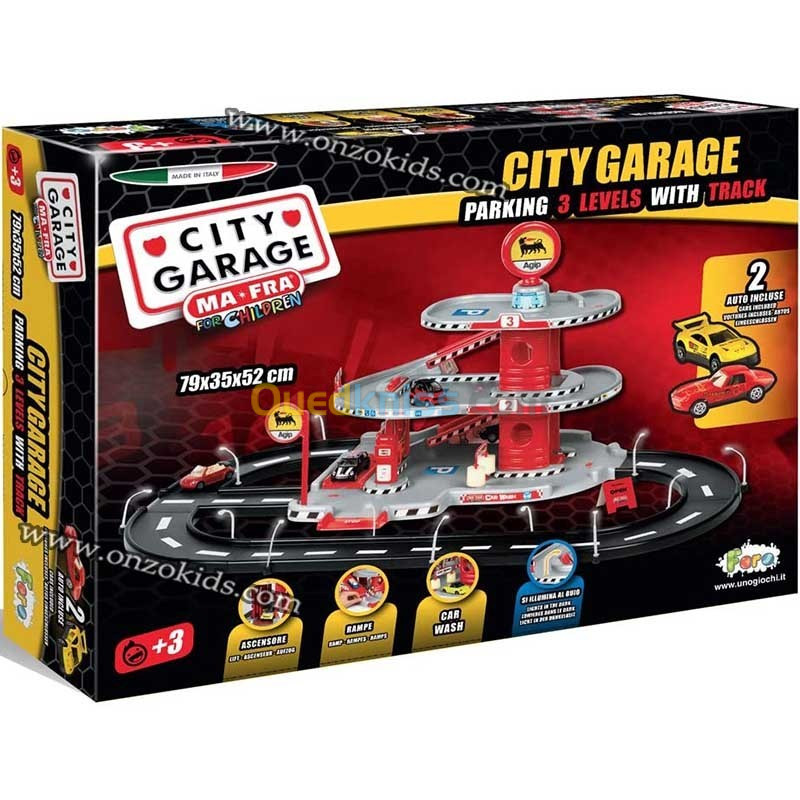 CAR Garage parking voiture Circuit Voiture Garage Jouet Enfant 3 4