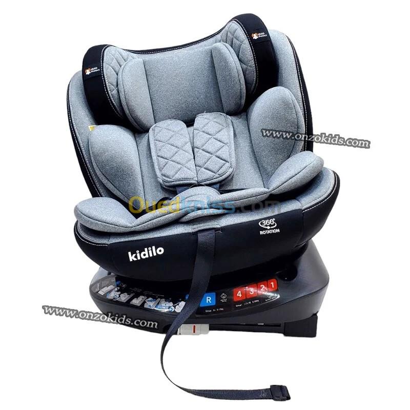 Siège auto isofix pivotant - Kidilo