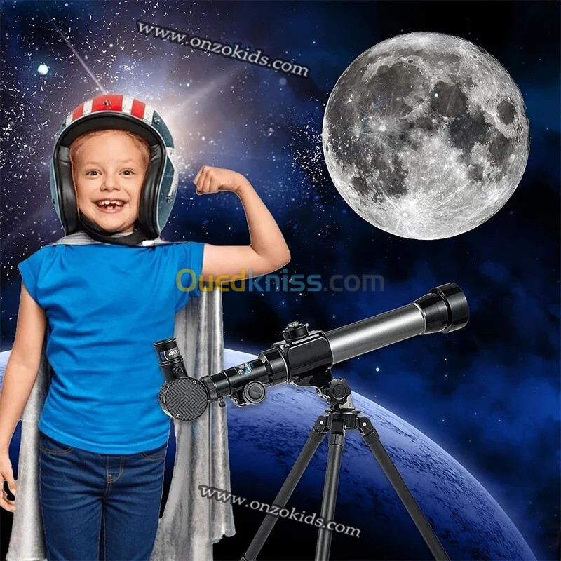 Télescope lunaire pour enfants