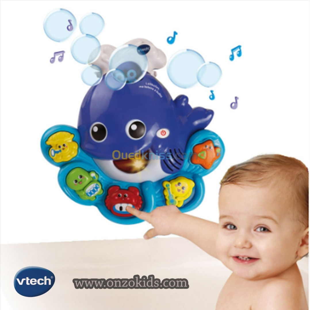 Lolibulles, ma baleine à bulles - jouet musical -Vtech