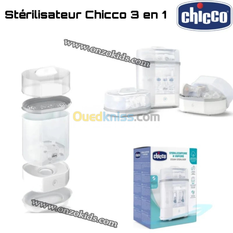 Stérilisateur Chicco 3 en 1