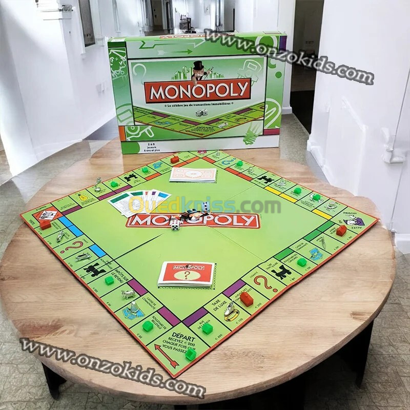 Jeu de société familial premier choix Monopoly