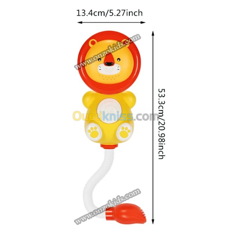 Jouets de bain Lion pour bébé 