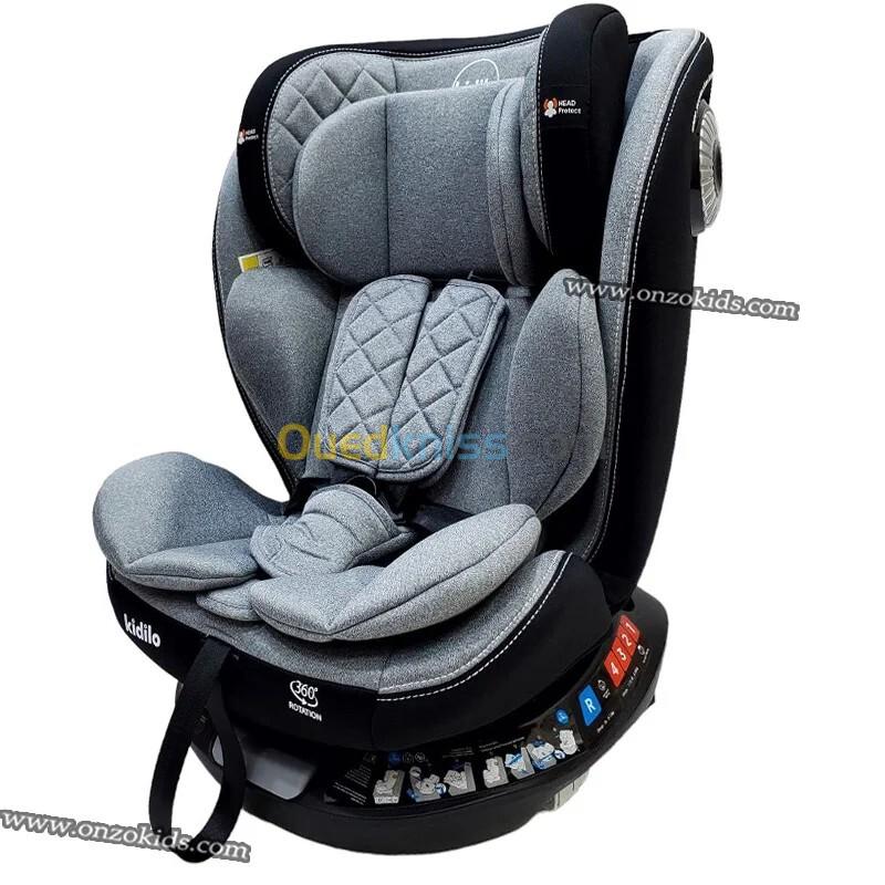 Siège auto isofix pivotant - Kidilo