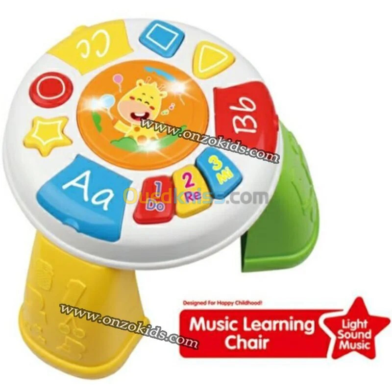 Table d'apprentissage musical multifonction