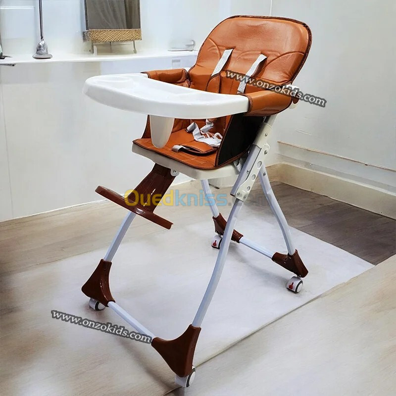 Chaise haute pour bébé pliable portable | Mattia