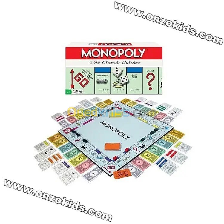 Monopoly classique le célèbre jeu de transactions immobilières