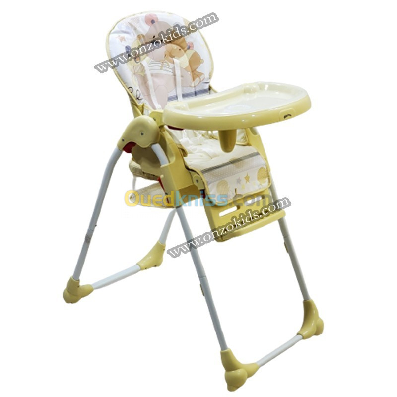 Chaise haute réglable pour bébé mini pouce 