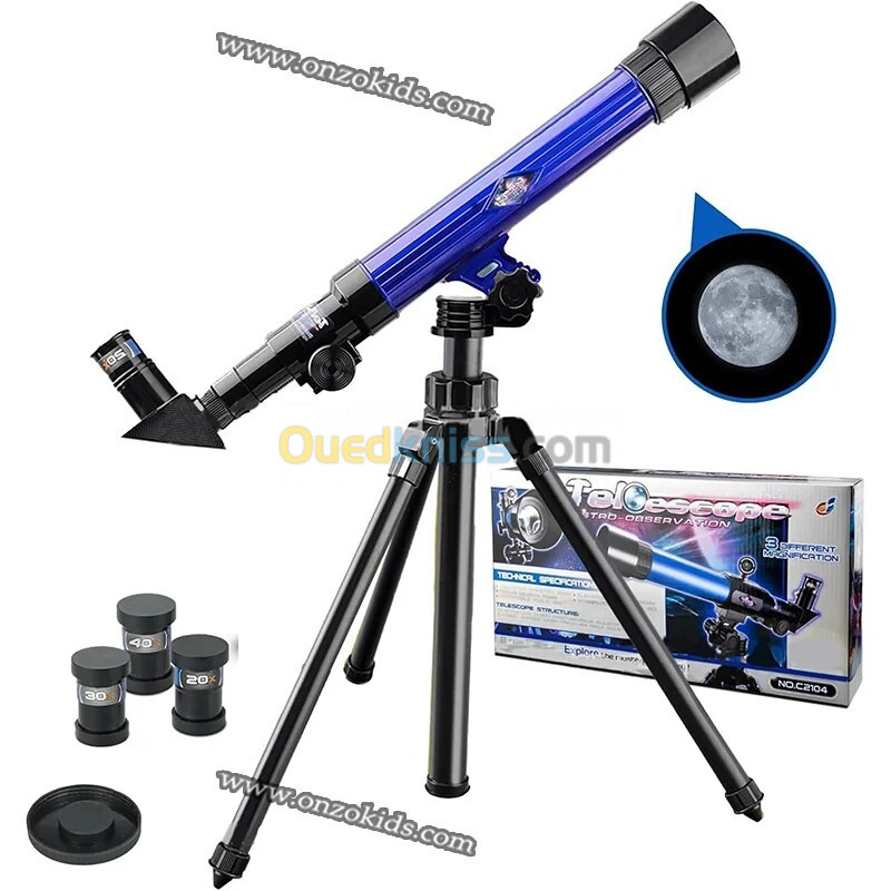 Télescope lunaire pour enfants