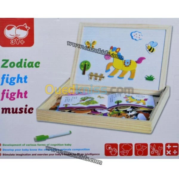 Jeux éducatifs jeux dapprentissage Zodiac Fight Fight Music pour unisexe multicolo